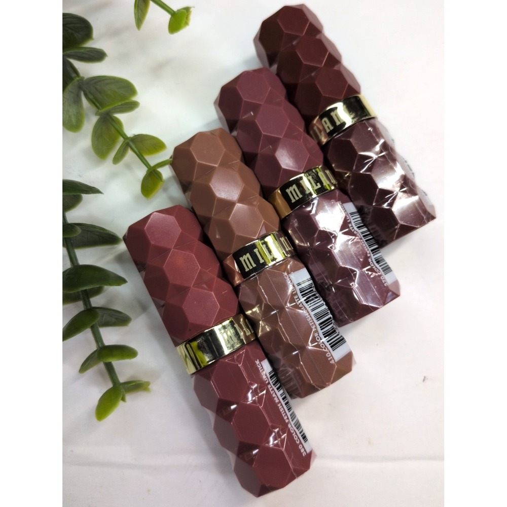 SEALED LOT 4🥰Milani Lip Stick Stain Pleasure Smitten Flushed Passion Made Italy